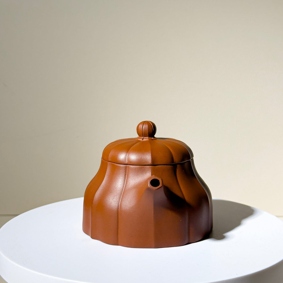 Factory No.1 Yixing Teapot #47 Nian Gao Clay Ban Ling Teapot 230ml YUMM CHA