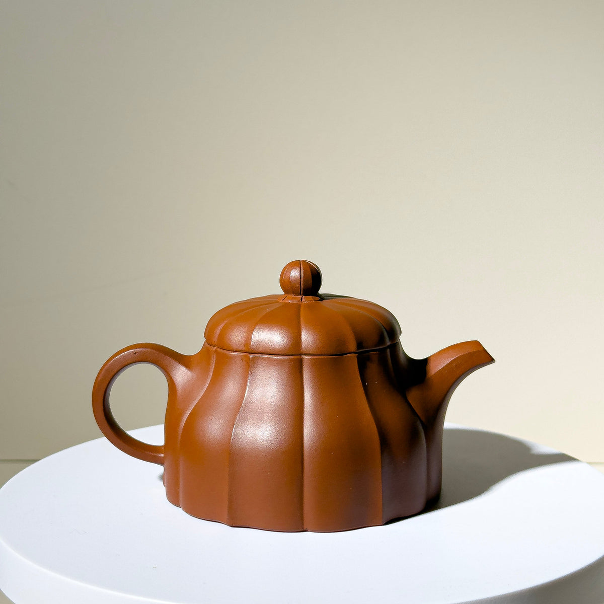 Factory No.1 Yixing Teapot #47 Nian Gao Clay Ban Ling Teapot 230ml YUMM CHA