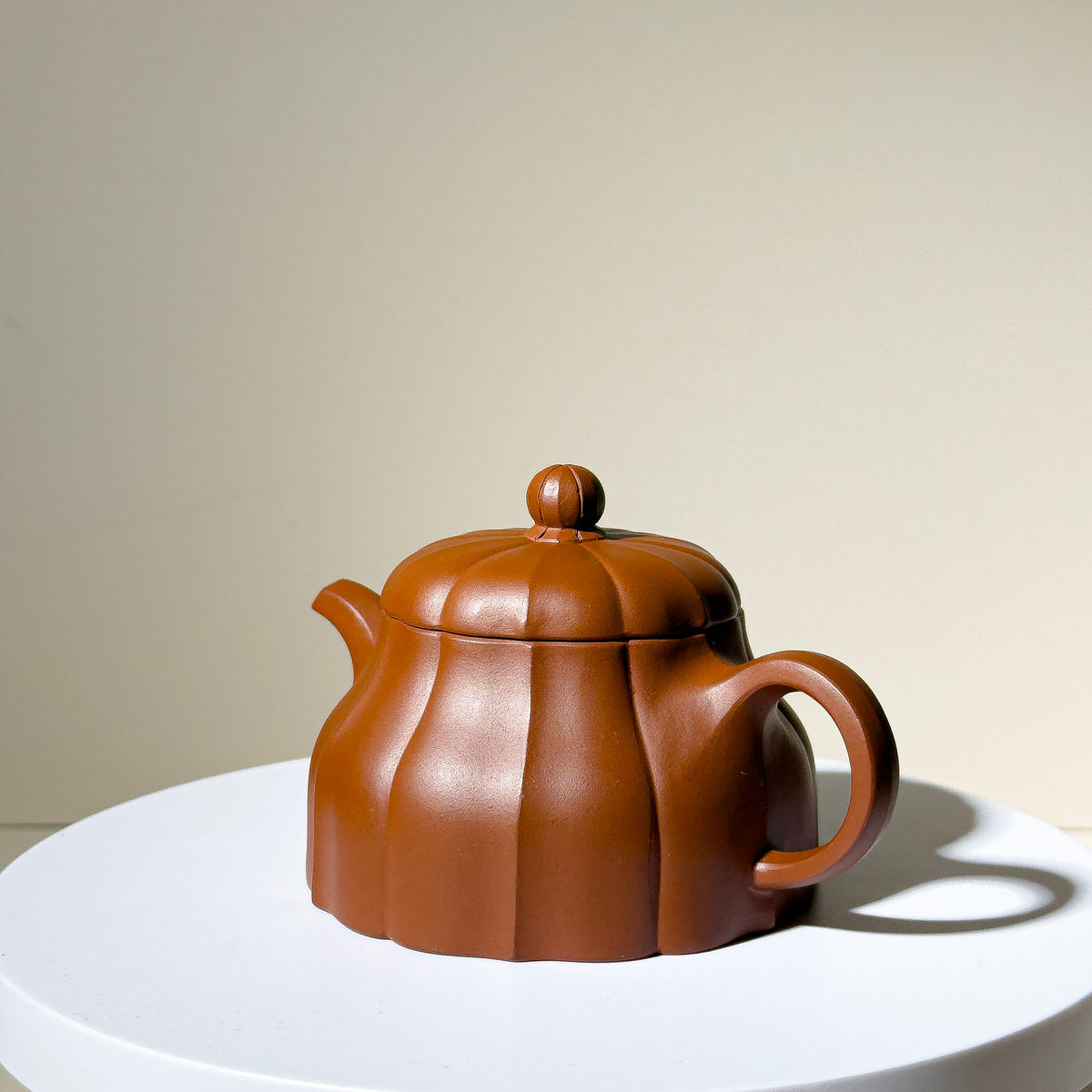 Factory No.1 Yixing Teapot #47 Nian Gao Clay Ban Ling Teapot 230ml YUMM CHA