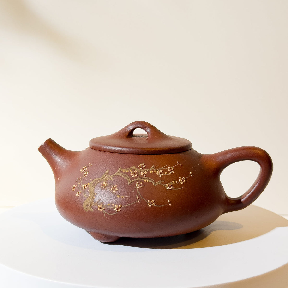 Factory-Era Yixing Teapot #9 Shi Piao Purple Clay 250ml - YUMM CHA