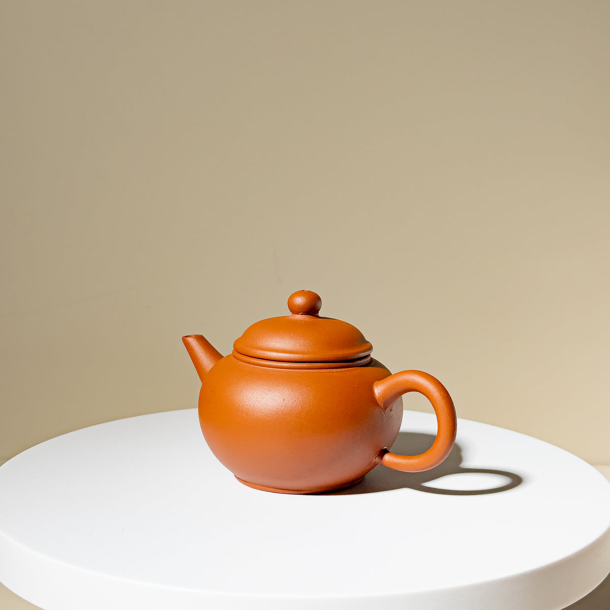 Factory No.1 Yixing Teapot #59 Red Clay late 80's Shuiping Teapot 80ml - YUMM CHA