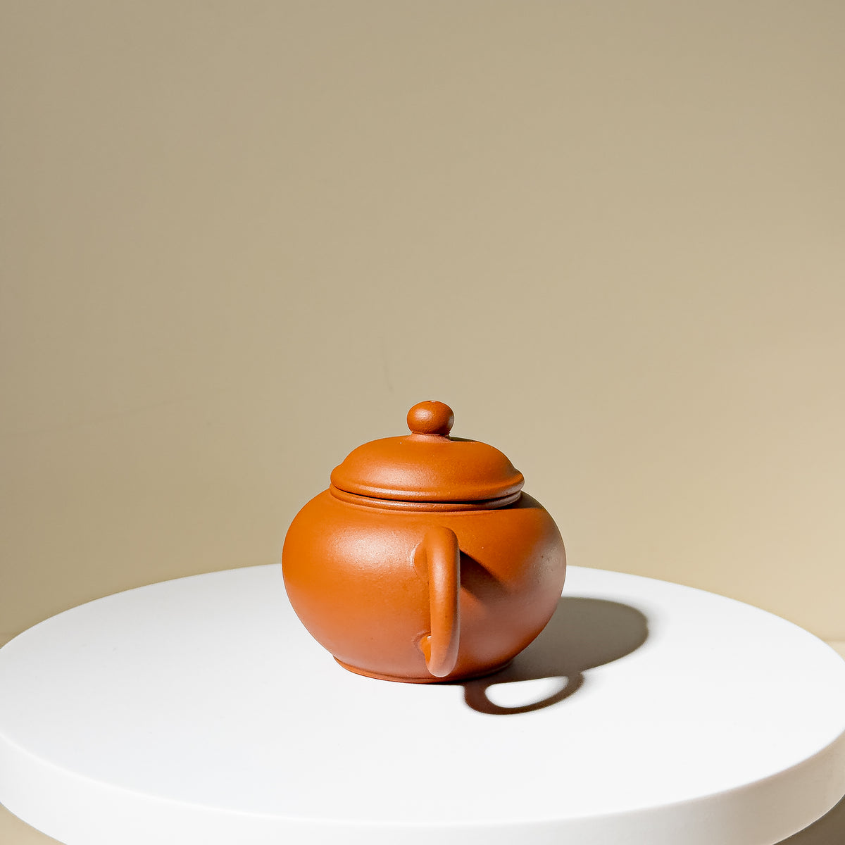 Factory No.1 Yixing Teapot #59 Red Clay late 80's Shuiping Teapot 80ml - YUMM CHA
