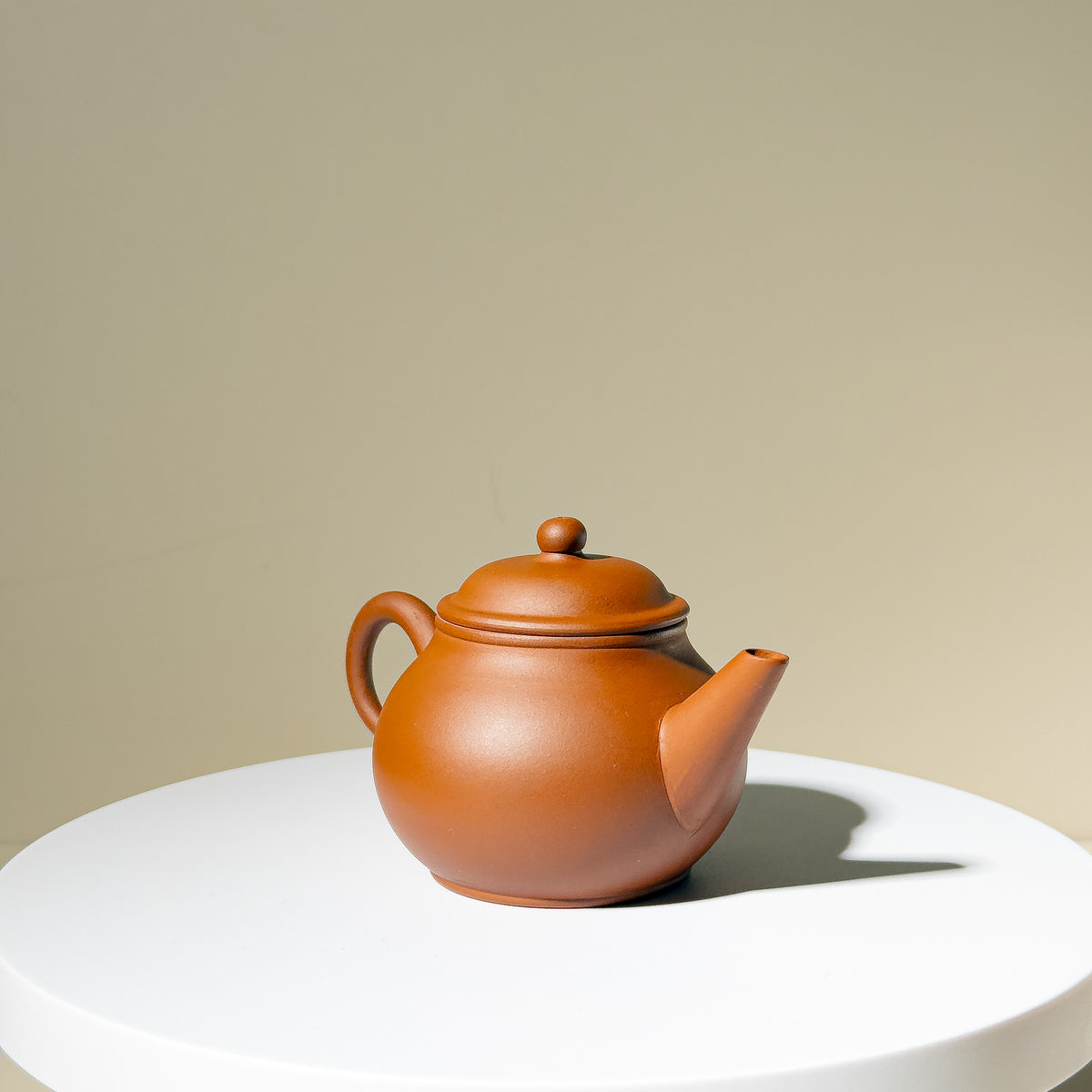 Factory No.1 Yixing Teapot #60 Rare Nian Gao Clay mid 70's Line-Piao Teapot 90ml - YUMM CHA
