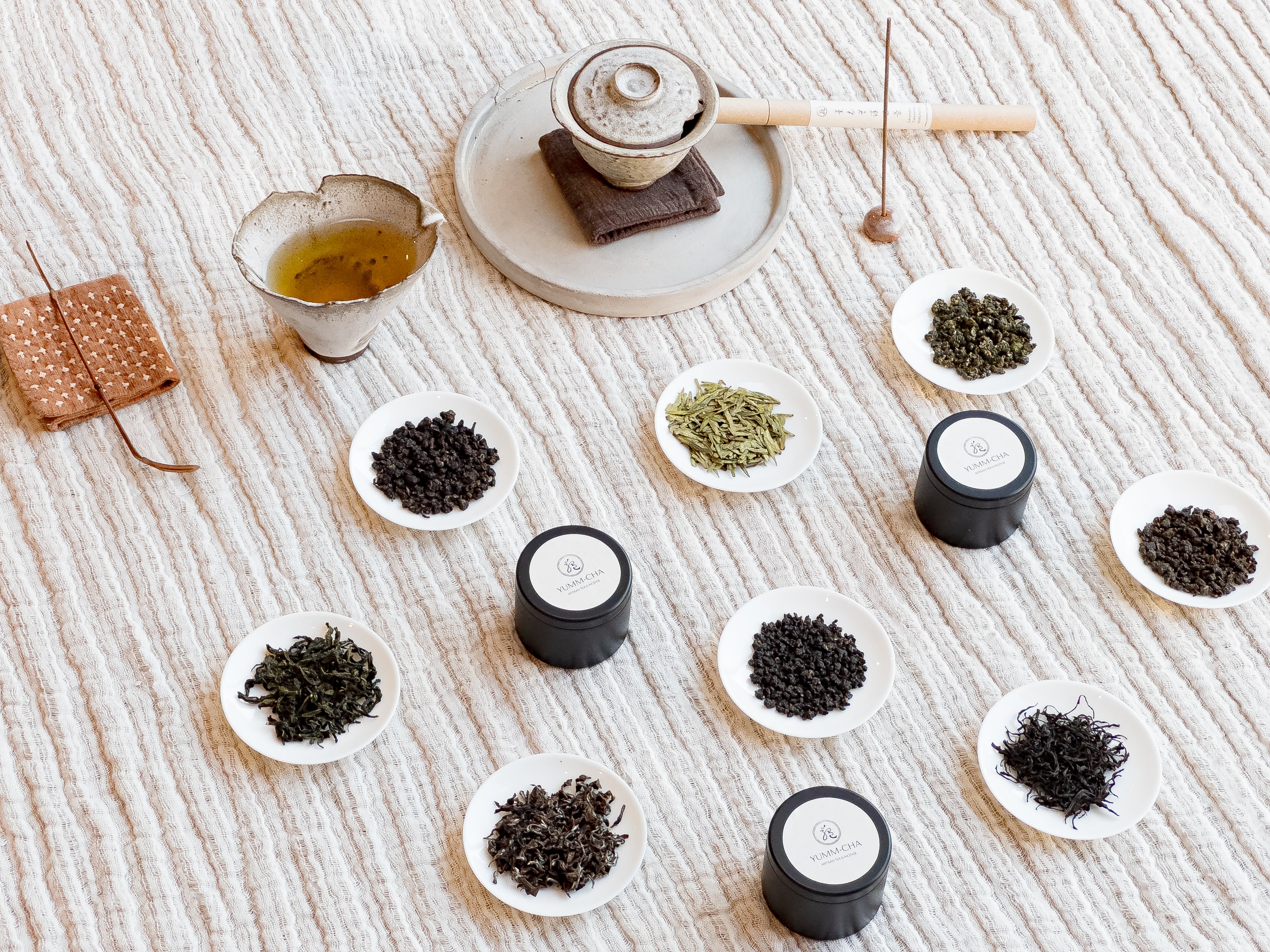 YUMM CHA Loose-Leaf Teas and Natural Incense