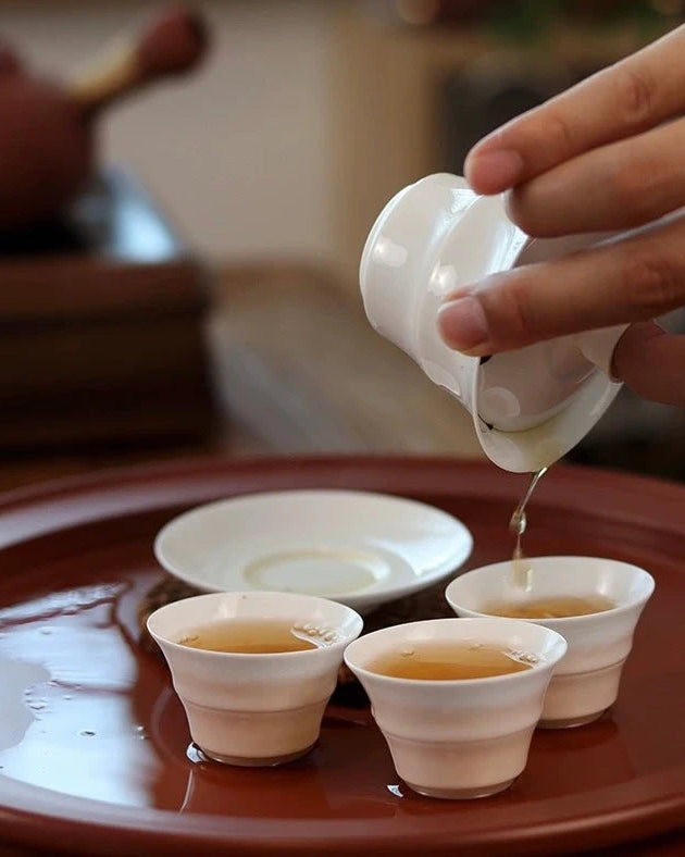 Ultra Lightweight “Bone China” Chaozhou Gaiwan 100ml - YUMM CHA