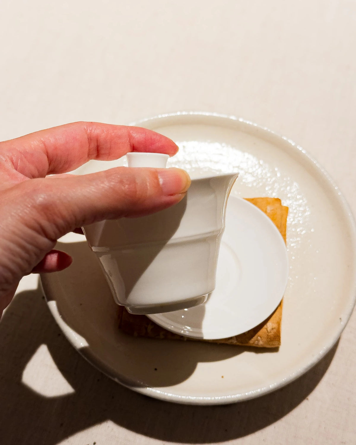 Lightweight Porcelain Gaiwan 100ml - YUMM CHA