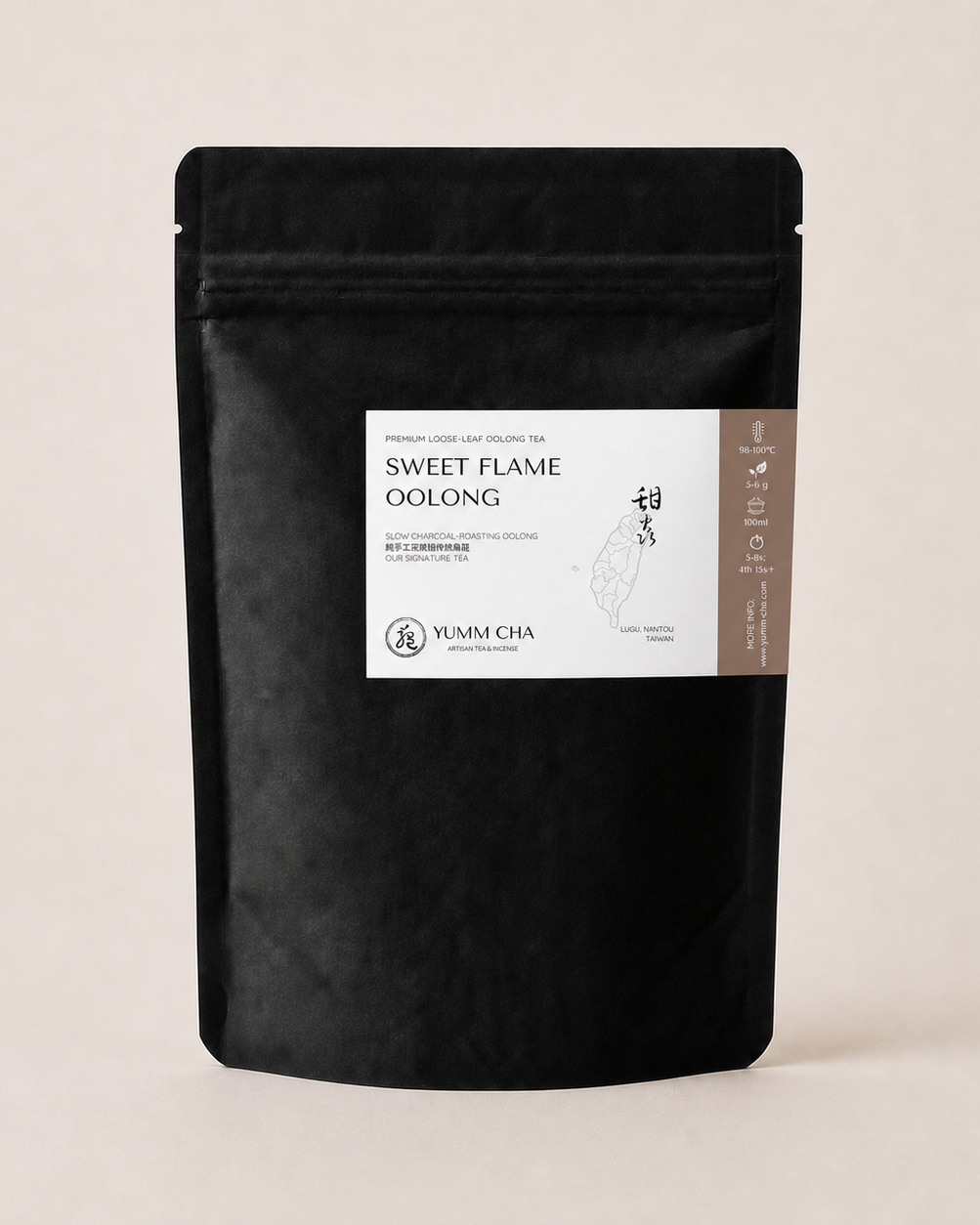YUMM CHA Sweet Flame Oolong large pouch product photo