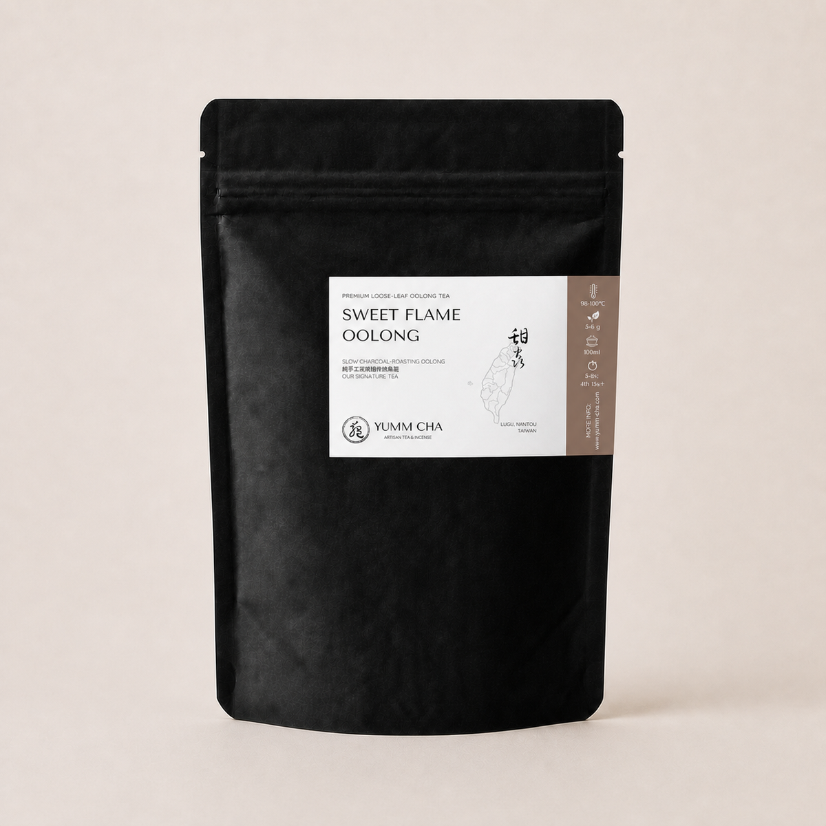 YUMM CHA Sweet Flame Oolong large pouch product photo