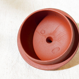 Master-made Yixing Teapot #14 Zhu Ni 275ml 徐國芬 國家工藝美術師本人持壺照片及證書 [self-keep] - YUMM CHA