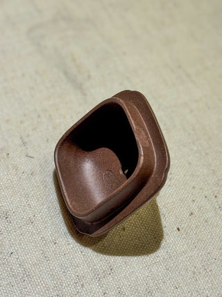 Factory No.1 Yixing Teapot #62 Black Star Clay 80's Bamboo Pagoda Teapot 120ml - YUMM CHA