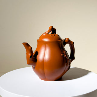 Vintage Yixing Teapot #43 Plum Blossom Meiping Teapot 200ml YUMM CHA