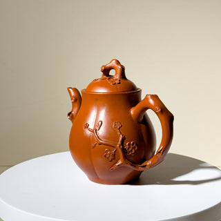Vintage Yixing Teapot #43 Plum Blossom Meiping Teapot 200ml YUMM CHA