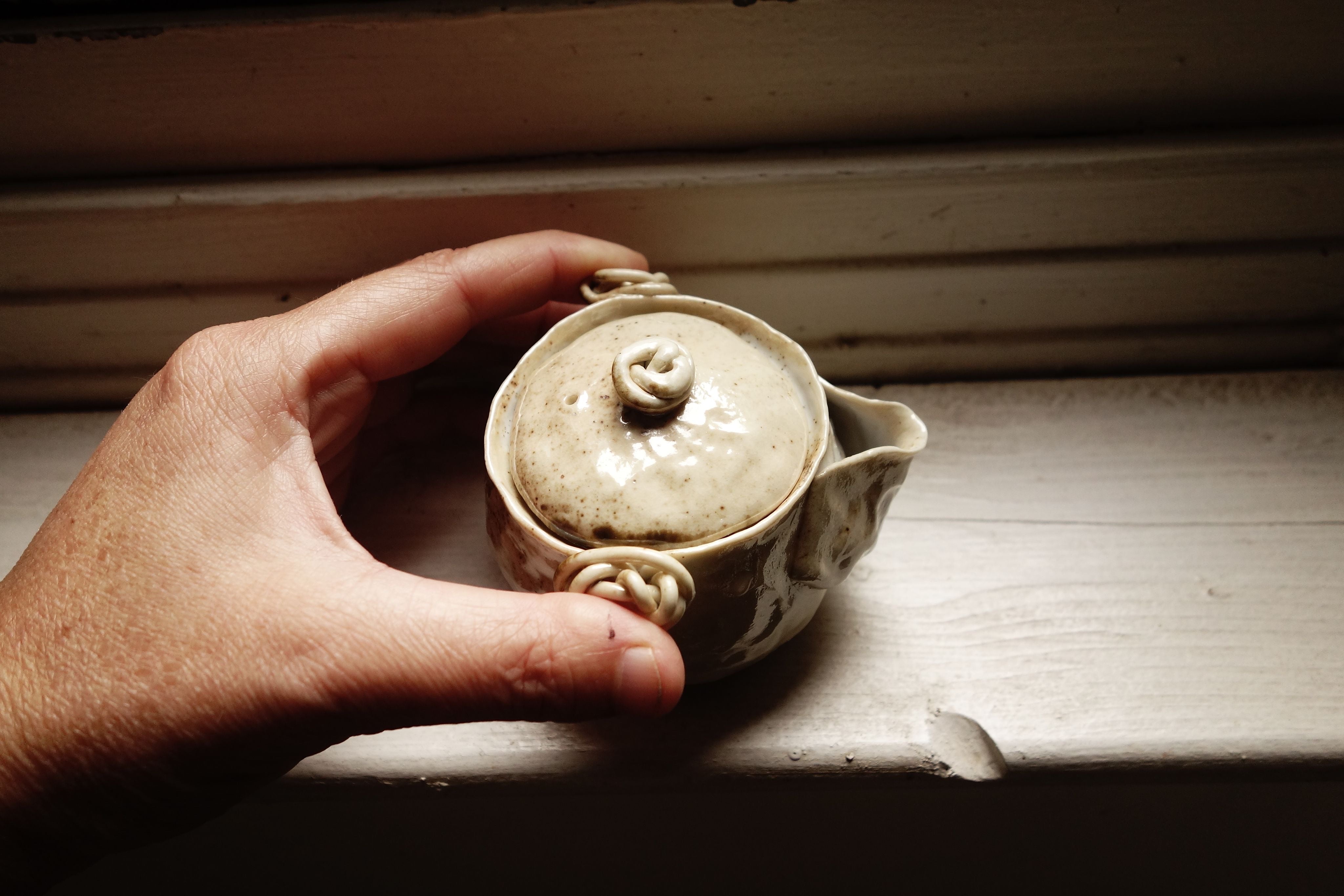 Woodfired Hand-built Teaware Collection (Final) by French Artist Therese Lauma - YUMM CHA