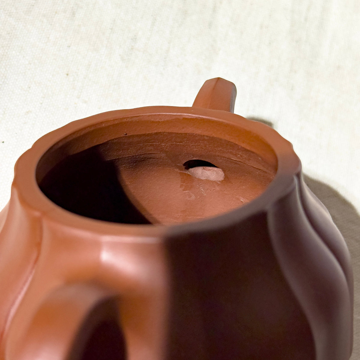 Factory No.1 Yixing Teapot #47 Nian Gao Clay Ban Ling Teapot 230ml YUMM CHA