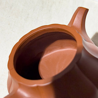 Factory No.1 Yixing Teapot #47 Nian Gao Clay Ban Ling Teapot 230ml