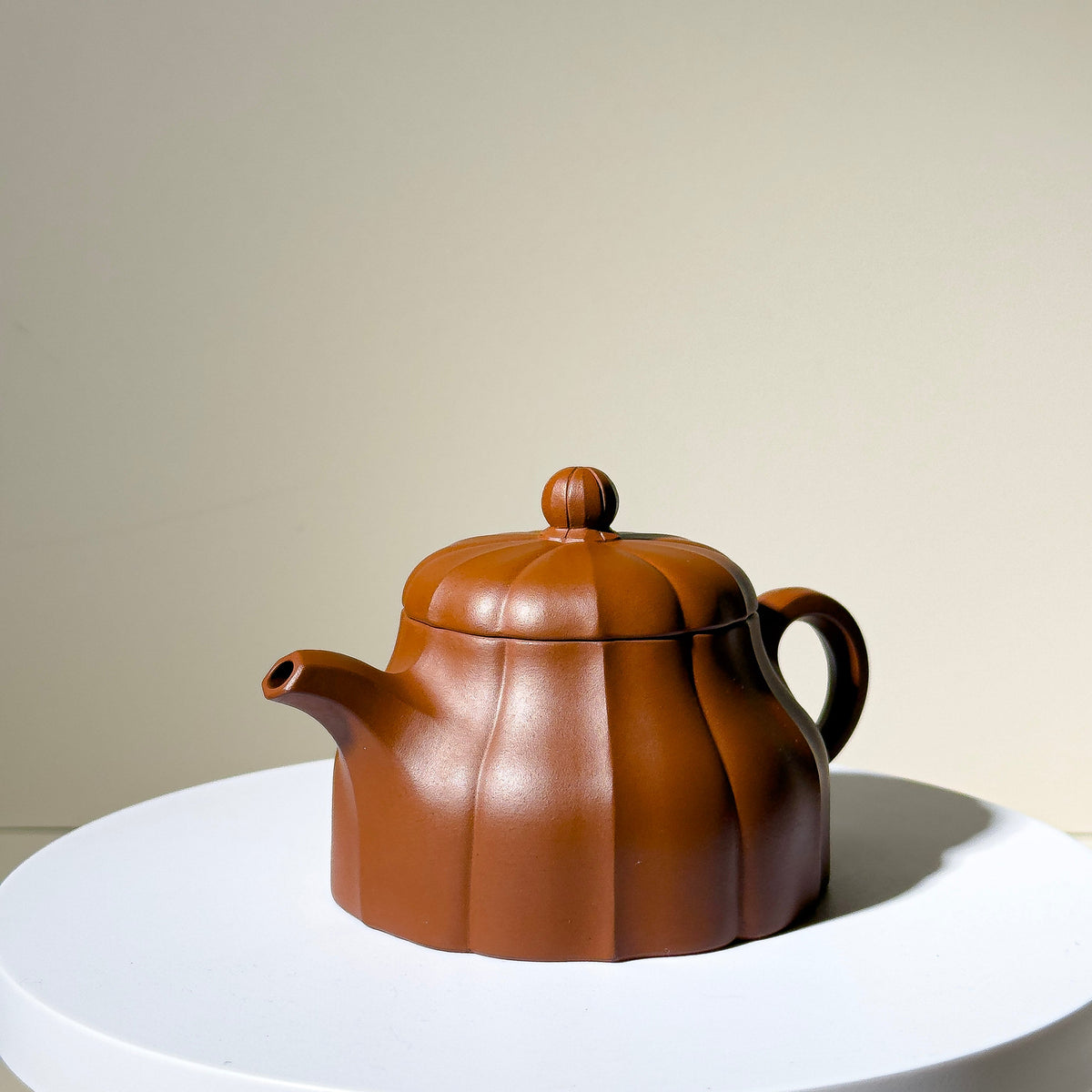 Factory No.1 Yixing Teapot #47 Nian Gao Clay Ban Ling Teapot 230ml YUMM CHA