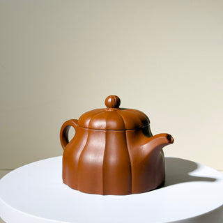 Factory No.1 Yixing Teapot #47 Nian Gao Clay Ban Ling Teapot 230ml
