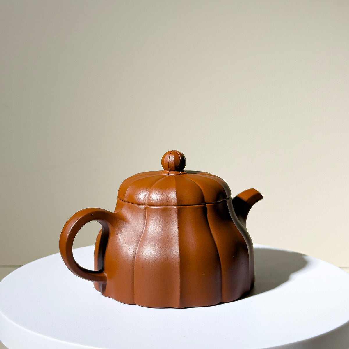 Factory No.1 Yixing Teapot #47 Nian Gao Clay Ban Ling Teapot 230ml YUMM CHA