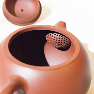 Vintage Yixing Teapot #7 Dao Ba Xi Shi Zhu Ni 225ml - YUMM CHA