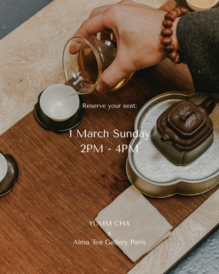 Senses Beyond Notes X ALMA tea gallery Paris | Tea & Incense Session - YUMM CHA