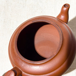 Vintage Yixing Teapot #54 Purple Clay Shang Xin Qiao Teapot 120ml