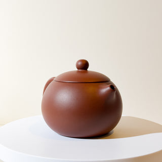 Vintage Yixing Teapot #7 Dao Ba Xi Shi Zhu Ni 225ml - YUMM CHA