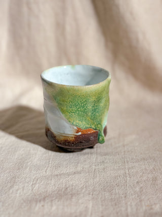 Hagiyaki Sansai Yunomi Tea & Coffee Cup #1 200ml | Seigan Yamane - YUMM CHA
