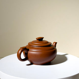 Vintage Yixing Teapot #54 Purple Clay Shang Xin Qiao Teapot 120ml