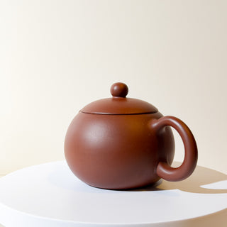 Vintage Yixing Teapot #7 Dao Ba Xi Shi Zhu Ni 225ml - YUMM CHA