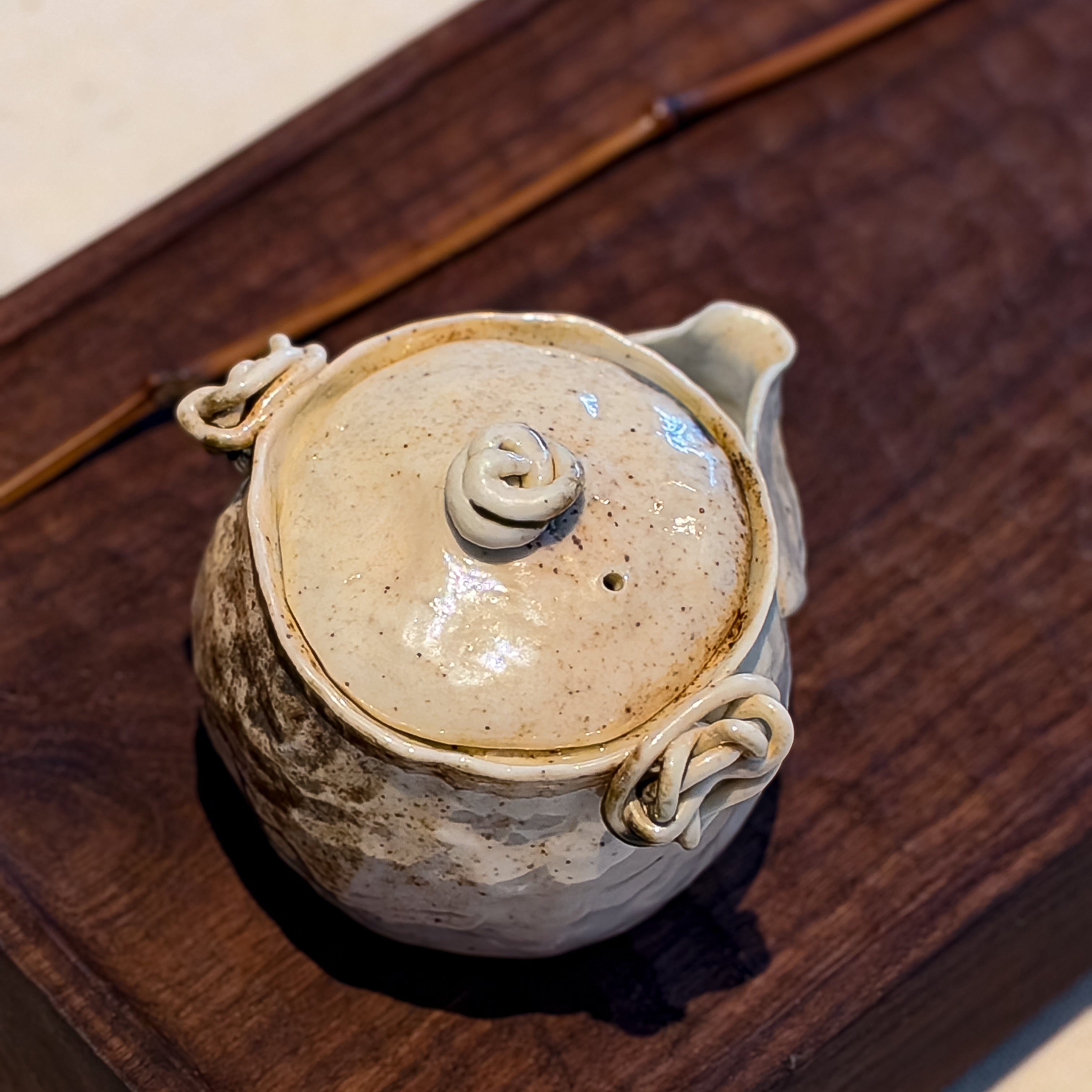 Woodfired Hand-built Teaware Collection (Final) by French Artist Therese Lauma - YUMM CHA