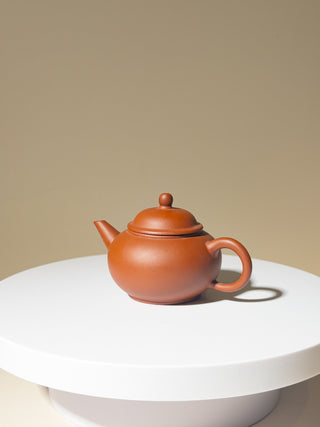 Factory No.1 Yixing Teapot #66 early 70's Hong Ni Shui Ping Teapot 70ml - YUMM CHA