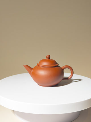 Factory No.1 Yixing Teapot #66 early 70's Hong Ni Shui Ping Teapot 70ml - YUMM CHA