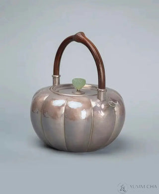 999 Silver Water Kettle teapot 800ml 335g silver handmade - YUMM-CHA