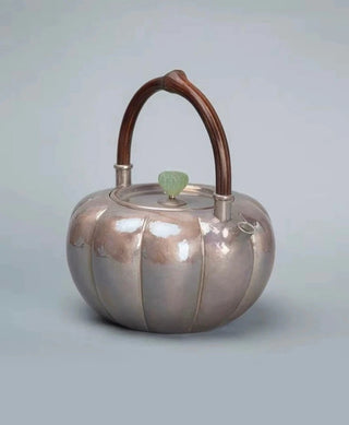 999 Silver Water Kettle teapot 800ml 335g silver handmade - YUMM-CHA