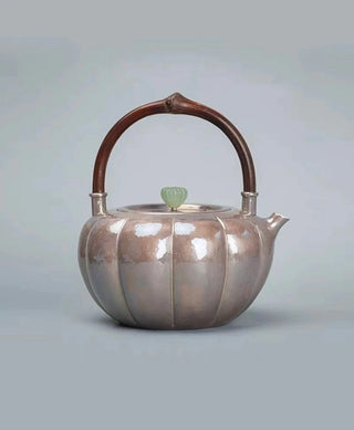 999 Silver Water Kettle teapot 800ml 335g silver handmade - YUMM-CHA