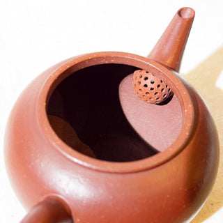 Vintage Yixing Teapot #5 90’s Zhu Ni Exported to Taiwan 175ml - YUMM CHA