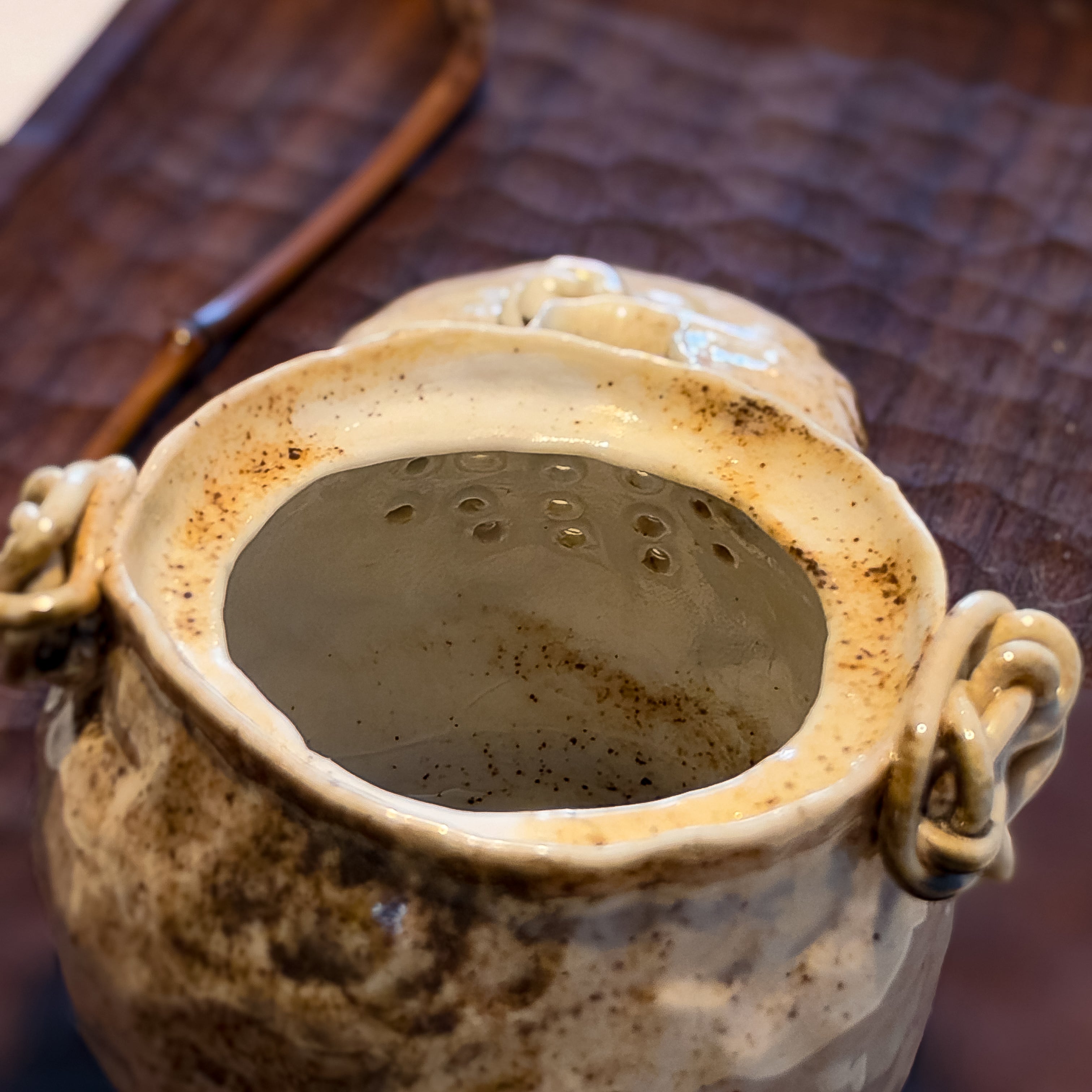 Woodfired Hand-built Teaware Collection (Final) by French Artist Therese Lauma - YUMM CHA