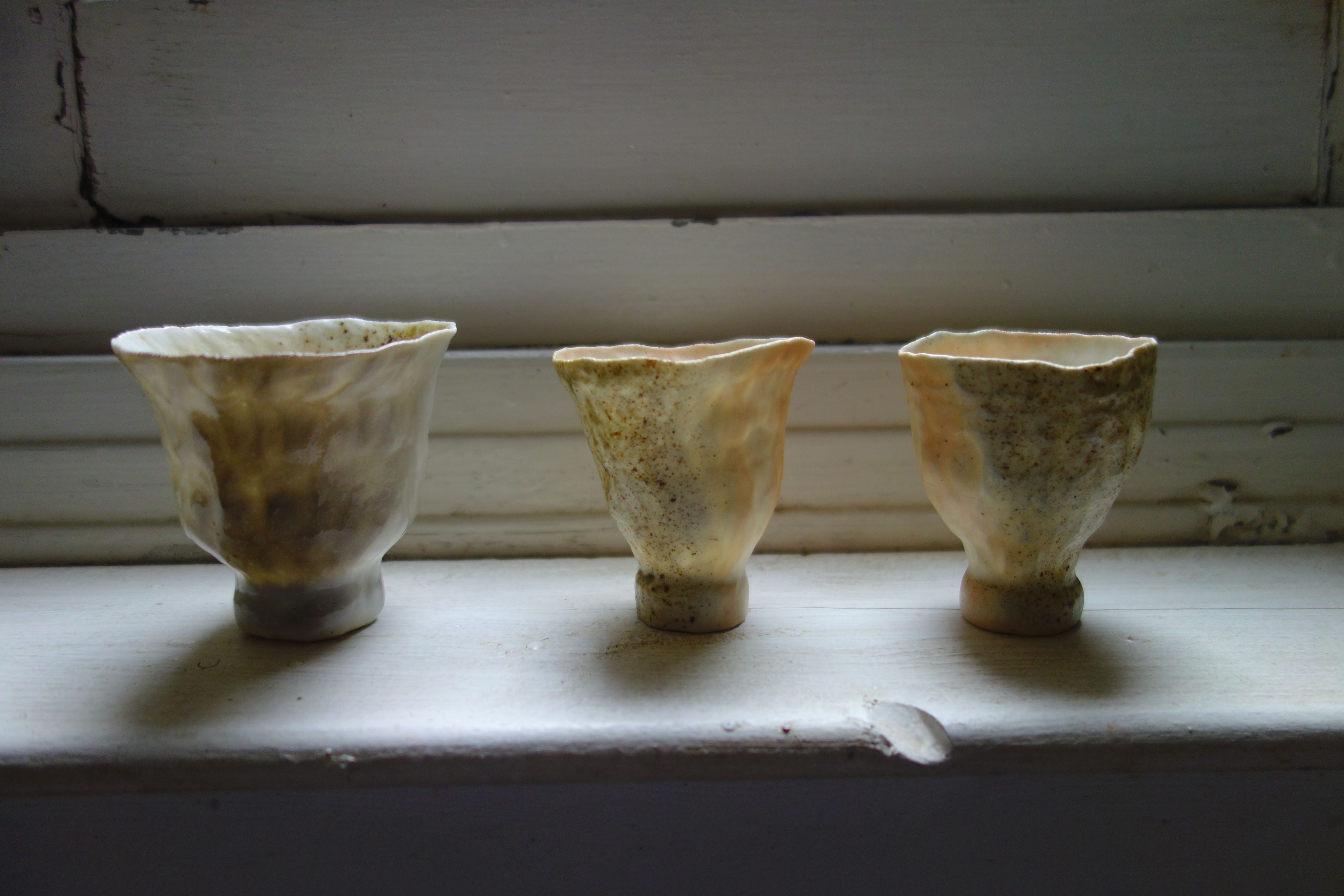 Woodfired Hand-built Teaware Collection (Final) by French Artist Therese Lauma - YUMM CHA