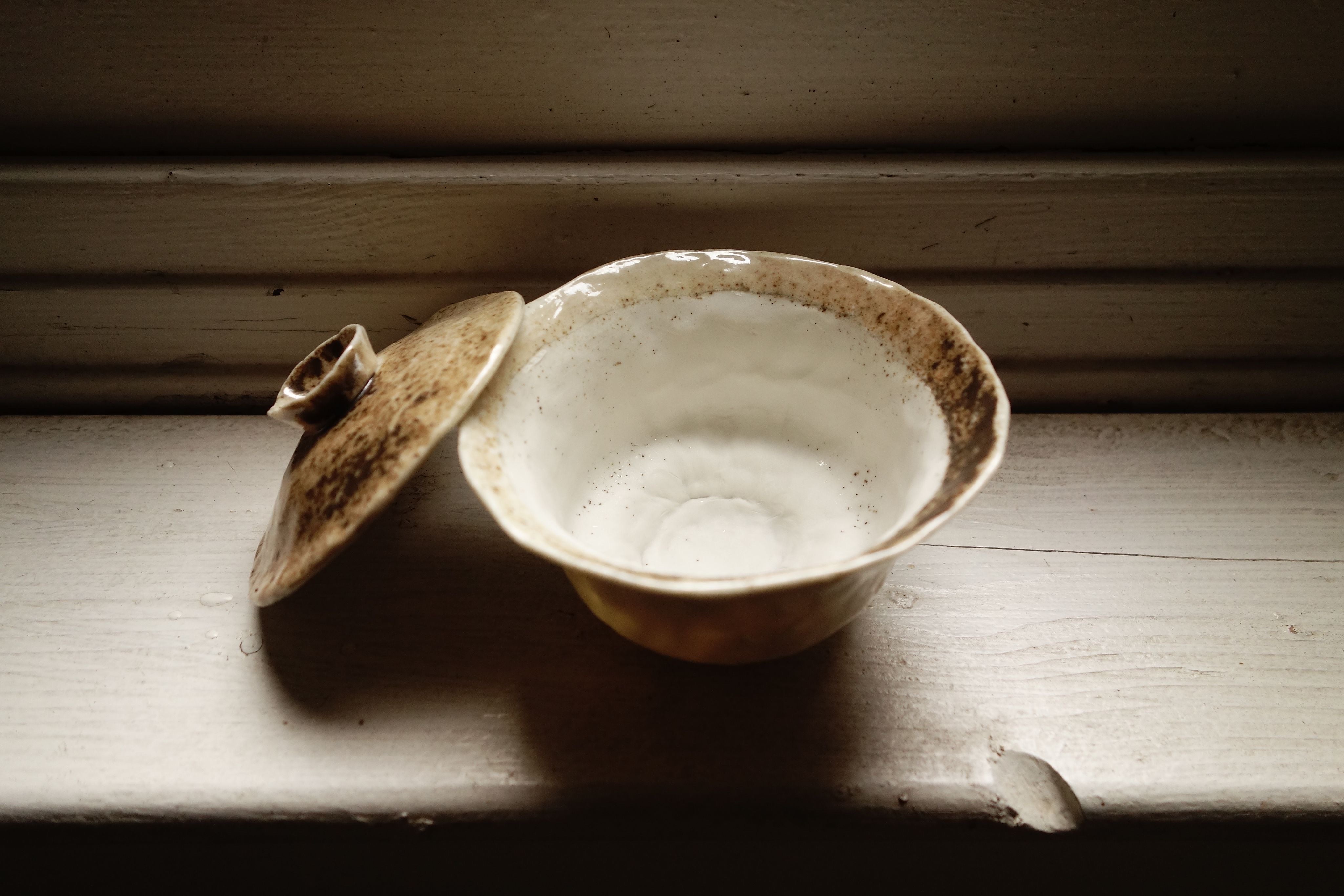 Woodfired Hand-built Teaware Collection (Final) by French Artist Therese Lauma - YUMM CHA