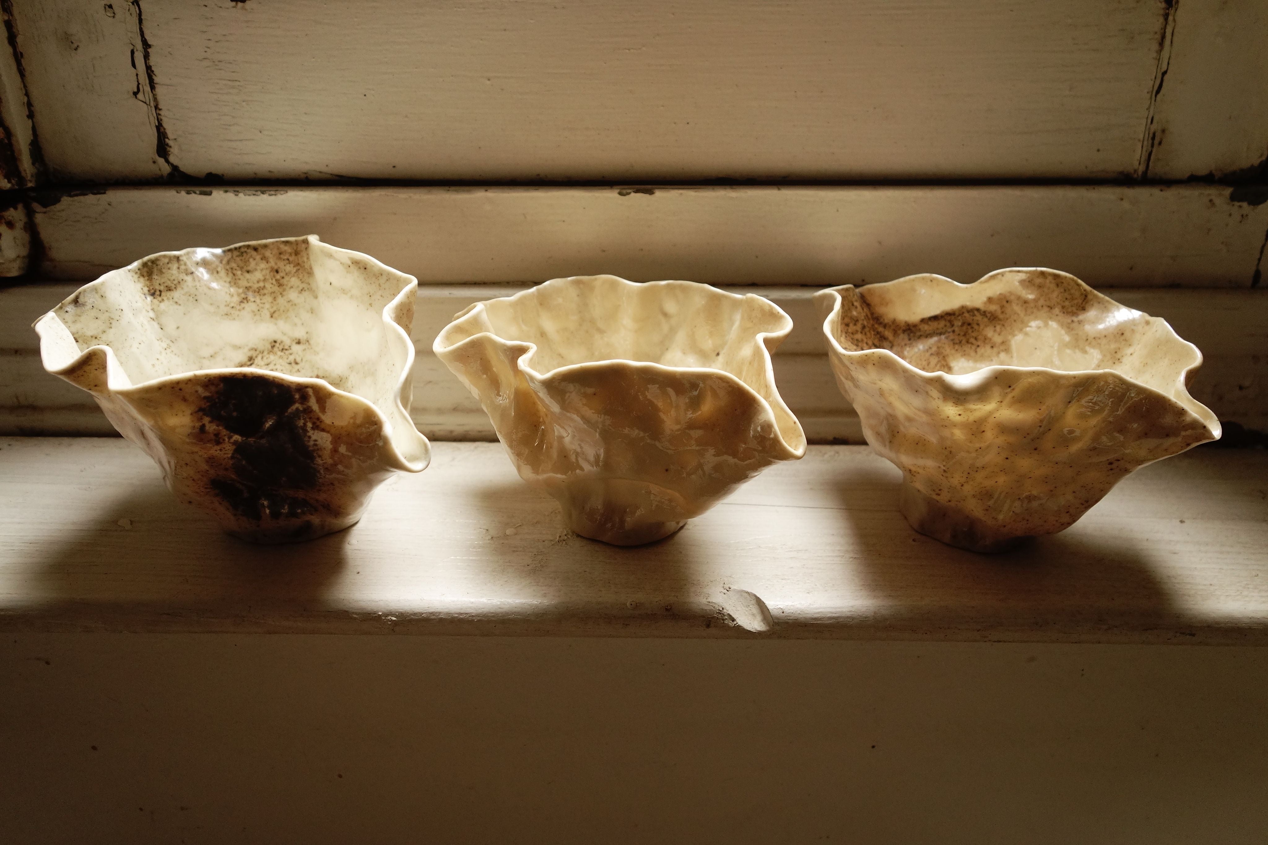Woodfired Hand-built Teaware Collection (Final) by French Artist Therese Lauma - YUMM CHA