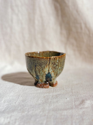 Hagiyaki Wariko-dai Kujaku Guinomi 70ml - YUMM CHA