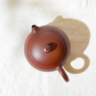 Vintage Yixing Teapot #7 Dao Ba Xi Shi Zhu Ni 225ml - YUMM CHA