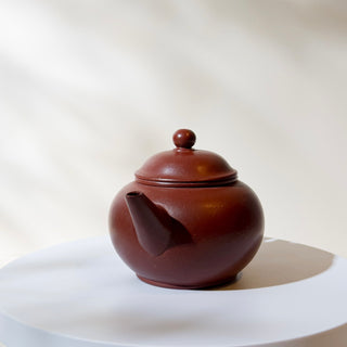 Vintage Yixing Teapot #5 90’s Zhu Ni Exported to Taiwan 175ml - YUMM CHA