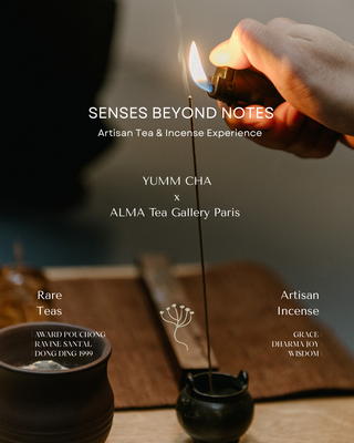 Senses Beyond Notes X ALMA tea gallery Paris | Tea & Incense Session - YUMM CHA