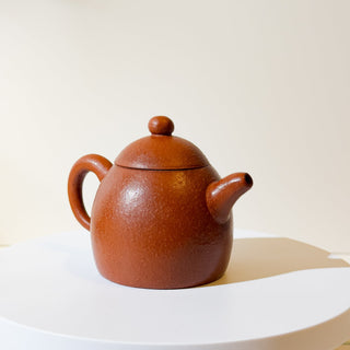 Factory-Era Yixing Teapot #2 Nurtured Hong Ni 150ml - YUMM CHA