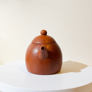 Factory-Era Yixing Teapot #2 Nurtured Hong Ni 150ml - YUMM CHA