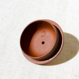 Factory-Era Yixing Teapot #26 Nurtured Hong Ni 100ml - YUMM CHA