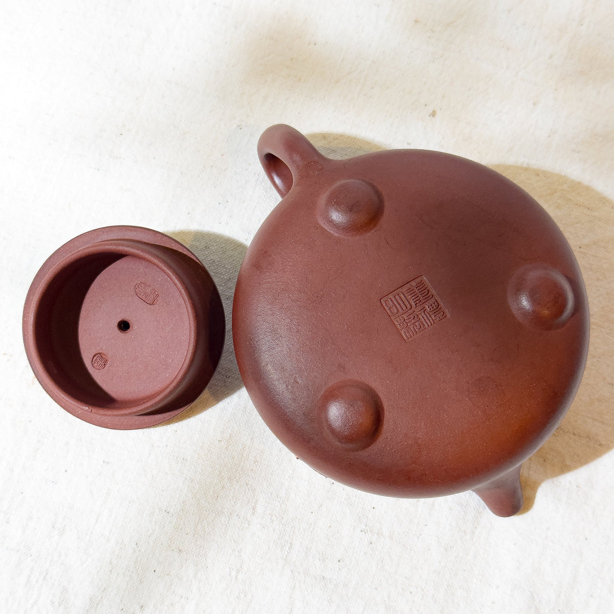 Factory-Era Yixing Teapot #9 Shi Piao Purple Clay 250ml - YUMM CHA