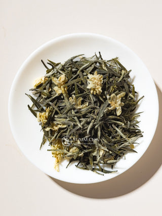 Green Tea | Meng Ding Mt. Jasmine Maojian 蒙頂茉莉花毛尖 - YUMM CHA