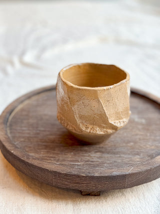 Hagi Ware Biwayu Yunimu Teacup #1 250ml | Eiichi Shibuya - YUMM CHA